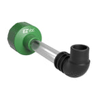 EZVAC - AC Drain Line Cleaner Adapter Evacuates & Unclog AC Drain Line - HVAC to PVC AC Drain Line Cleaner Tool - Universal Fit AC Drain Line Unclogger - AC Drain Line Cleaning Tool - Clear Visibility