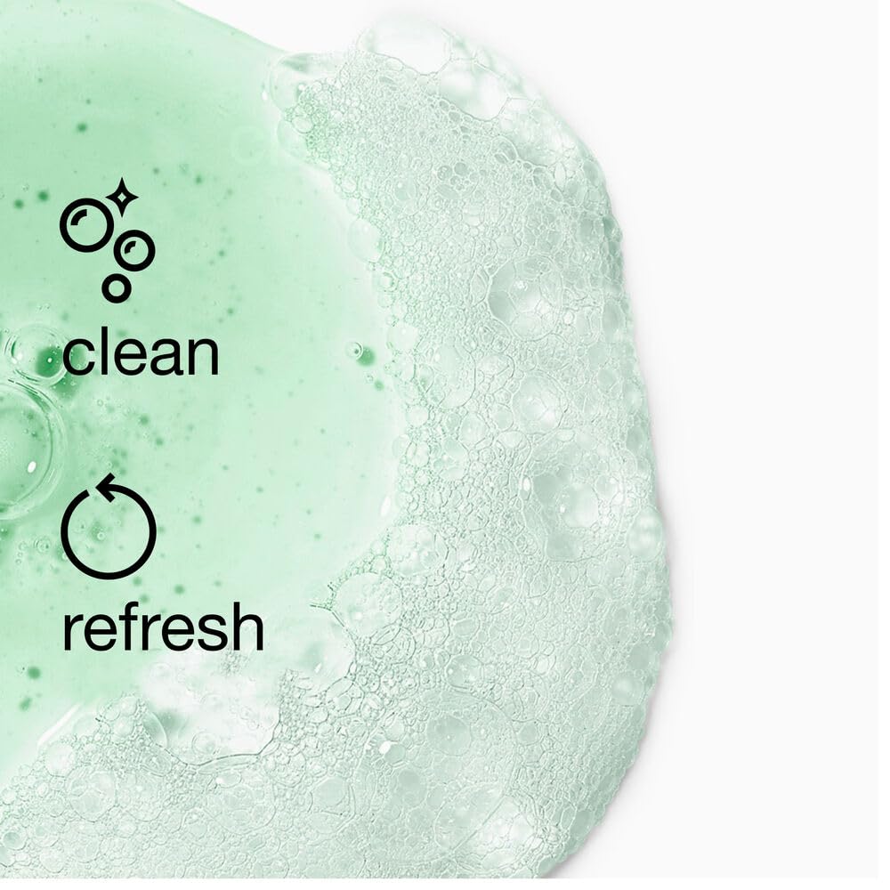 Clinique 3-Step All About Clean Liquid Facial Cleanser Soap | Face Wash For Oily Skin| Skin Type 4, 13.5 Fl Oz