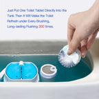 KIISIISO Toilet Bowl Cleaners 40 PACK,Long-Lasting Toilet Bowl Cleaner Tablets with Sustained-Release Technology Against Tough Stains,Automatic Toilet Cleaner for Deodorizing & Descaling
