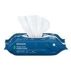 McKesson Washcloth Wipes for Adults, Scented (6 Pack, 576 Washcloths) Disposable Wash Cloths for Body - No-Rinse Formula with Snap Lid - Good for Incontinence and Elderly - 96 Wipes Per Pack