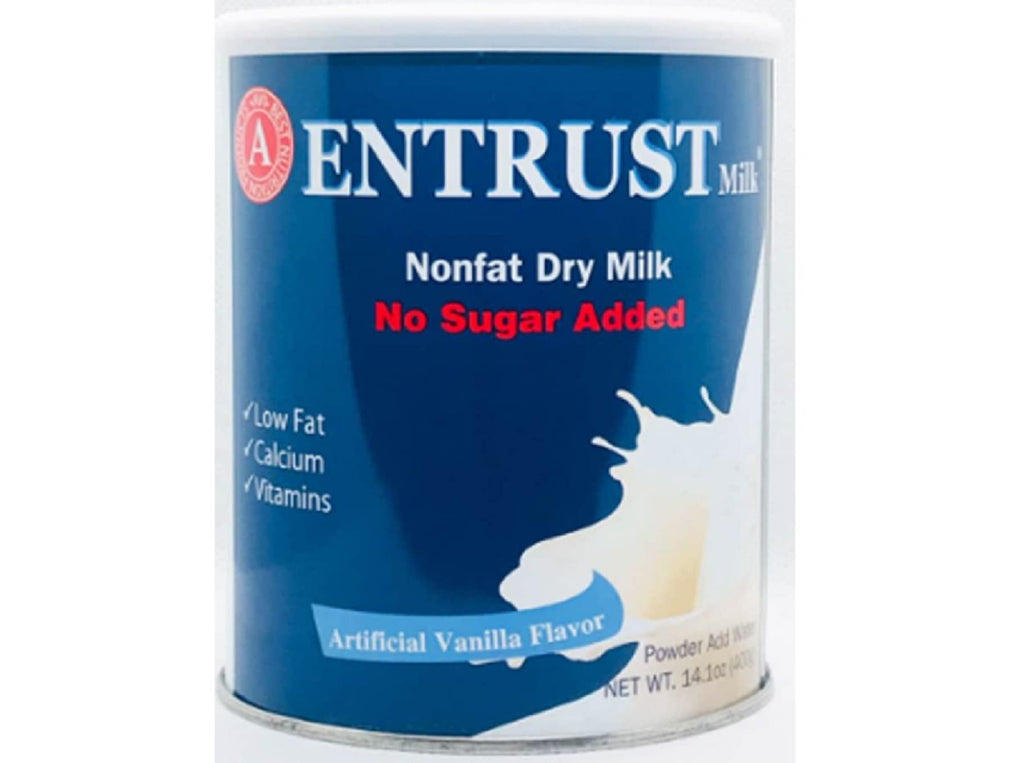 6 Packs - Entrust Milk - Best Nutrition Formula No Sugar Added