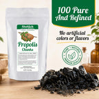 Stakich Bee Propolis Chunks - Pure, Natural - 1 Pound (16 Ounce)