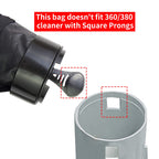 UCEDER Black Nylon Mesh Pool Cleaner Bags,All Purpose Filter Bag K13 K16 with Zipper Replacement for Polaris 280 and 480 Pool Cleaner(3 Pack)