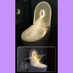 wantract Purivio Self Cleaning UV Toilet Sanitizer Light, Motion-Activated, Rechargeable, Night Light, Adhesive-Mounted for Shared Bathrooms, For Elderly & Pet (1pcs)