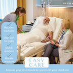 BLISSFORD 36 Pack Fitted Hospital Bed Sheets for Home Use, 36 x 84 x 12