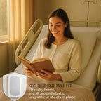 BLISSFORD 36 Pack Fitted Hospital Bed Sheets for Home Use, 36 x 84 x 12
