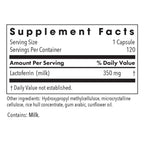 Allergy Research Group ARG Laktoferrin - 350mg Lactoferrin - Immune System & Gut Health Support - Gluten-Free & Non-GMO - 120 Servings - 120 Capsules