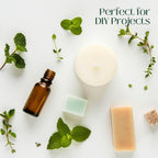 Peppermint Essential Oil 4 oz. with Huge Glass Bottle, Glass Dropper, and Sprayer. Detailed User's Guide E-Book. Skin Care, Garden Care, and Hair Care.