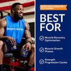 BodyTech Creatine + Glutamine with Beta Alanine Powder, Supports Training & Recovery, Pre Workout & Post Workout Supplement for Men & Women, Unflavored, Gluten Free, 10.8 Oz, 30 Servings