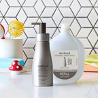 Method Foaming Hand Wash, Violet + Lavender, Reusable Silver Aluminum Bottle, 10 oz (Pack of 3)