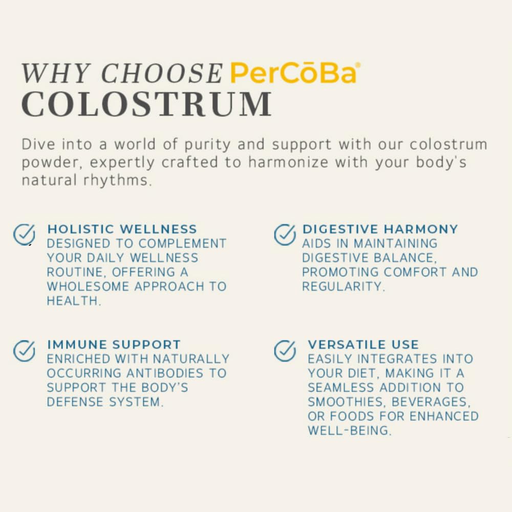 Colostrum Supplement for Gut Health, Bloating, Hair Growth, Muscle Recovery, Immune Support - Unflavored Bovine Colostrum Powder Made in USA, Non-GMO, Gluten Free, 120 Grams Per Serving - 40 Servings