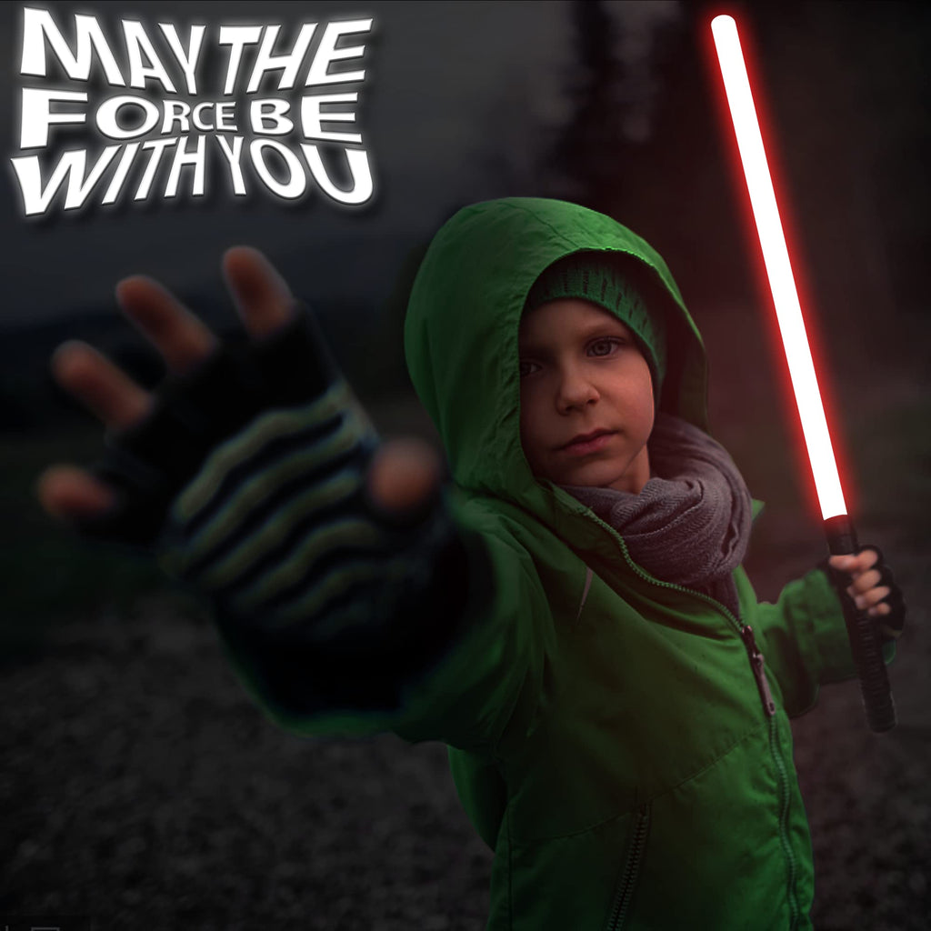 Oomyeh Lightsaber, 2 in 1 Dueling Light Saber with FX Sound 62.4 Inches