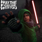 Oomyeh Lightsaber, 2 in 1 Dueling Light Saber with FX Sound 62.4 Inches