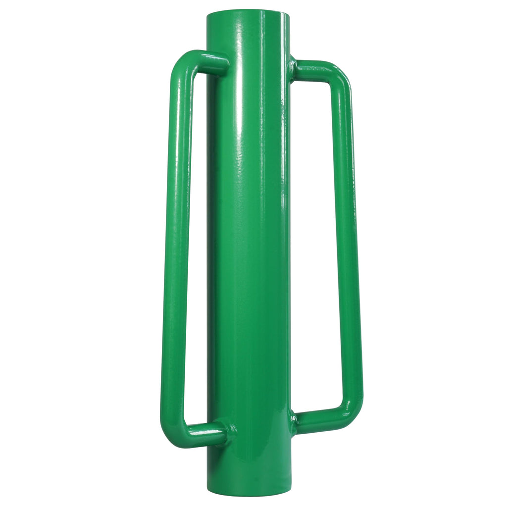 VASGOR Fence Post Driver, Heavy Duty Hand Post Pounder with Handle - Use for Metal U Posts, T Posts, Garden Fence (15 LBS)