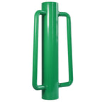 VASGOR Fence Post Driver, Heavy Duty Hand Post Pounder with Handle - Use for Metal U Posts, T Posts, Garden Fence (15 LBS)