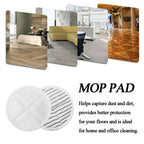 BeiLan Spinwave Mop Pads Fit for Bissell Spinwave 20399 23157 23159 2039A 2124A 20393 2039T 2039W 20391 20395 2307 2315A Soft Scrubby Pads for Hardwood Floor Cleaning Replacement Pads(8Pack)