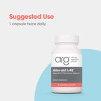 Allergy Research Group ARG Aller-Aid L-92 - Postbiotic Immune Support Supplement - L-92 with Vitamin C & Botanicals - Histamine & Seasonal Support - Hypoallergenic - 60 Servings - 60 Capsules