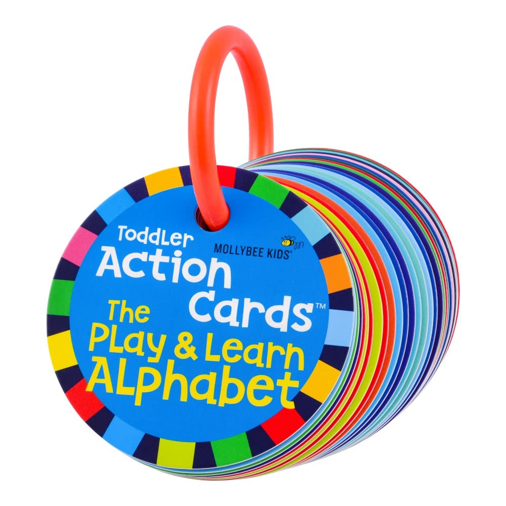 MOLLYBEE KIDS Preschool Activity Cards (Alphabet)