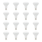 Amazon Basics BR30 LED Light Bulb, 65W Equivalent, 11W Energy Efficient, E26 Standard Base, Daylight White 5000K, Dimmable, 10,000 Hour Lifetime, 16-Pack