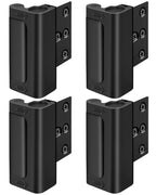 Metal Reinforcement Door Lock Security - Child Proof Lock for Front Door Child Safety Lock Home Security Door Lock with 8 Screws Withstand 800 lbs Inside Deadbolt Door Latch Lock Guard Patio Apartment