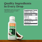 Bulletproof MCT Oil Made with C10 and C8 Oil, 16 Ounces, Keto Supplement for Sustained Energy, Brain and Body Fuel, Add to Coffee and Smoothies, Packaging May Vary