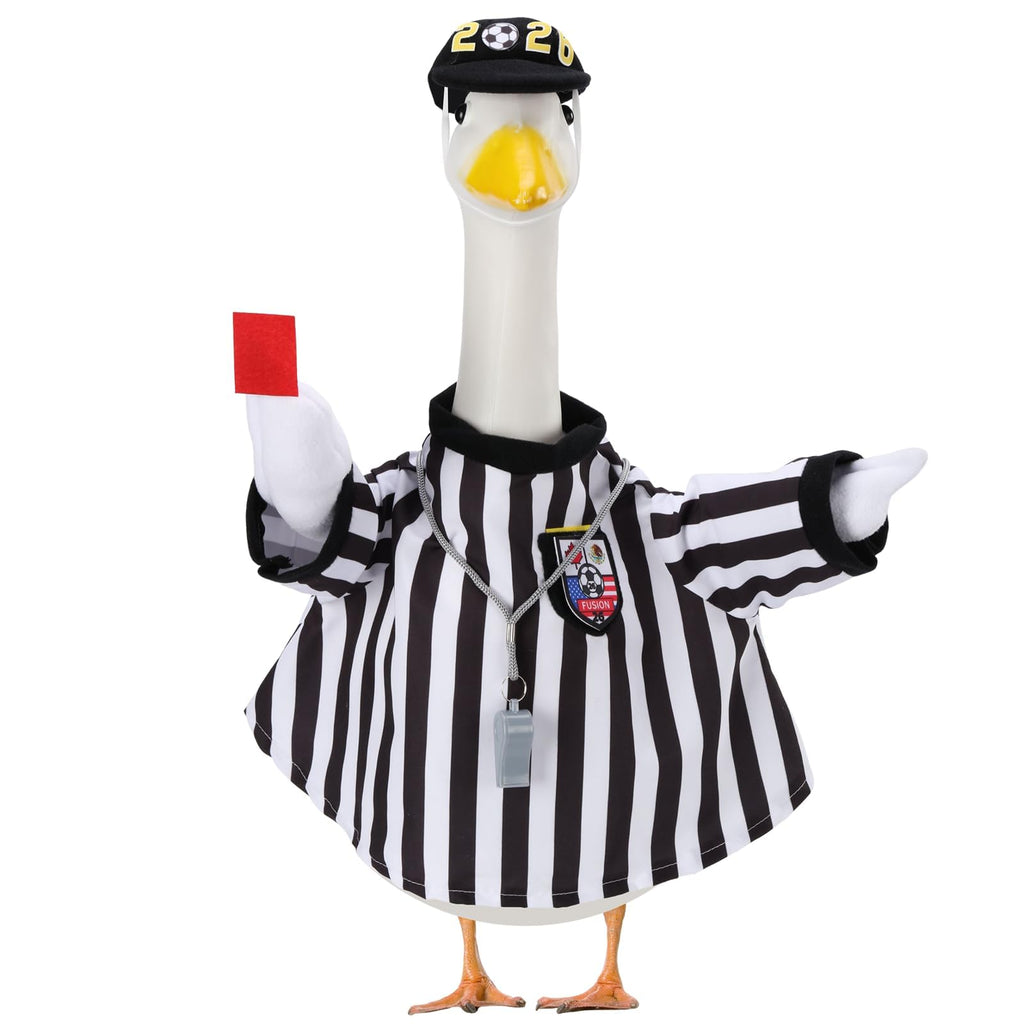 EKOREST Referee Porch Goose Outfits for 23 Inch Statue