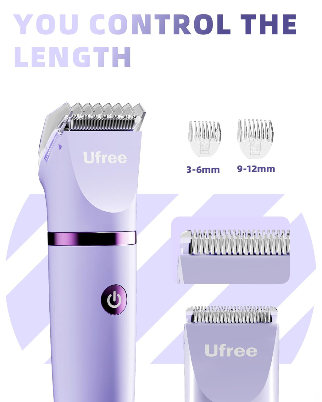Ufree 3-in-1 Bikini Trimmer Electric Razors for Women, Gifts for Women