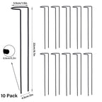 10 Pcs 8.7"Indoor Plant Support for Monstera Trellis Stakes and Stem Holder