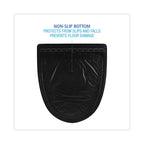 Boardwalk BWK UMBB P000I006M0021430L1 Urinal Mat 2.0, Rubber, 17-1/2" Width, 20" Length, Black (Pack of 6)