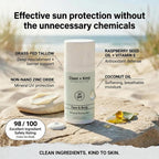 Tallow Sunscreen SPF 25 with Non-Nano Zinc Oxide – Natural Mineral, Reef-Safe & Non-Toxic Sunblock for Face & Body – Non-Greasy, Moisturizing Protection for Sensitive Skin (3.4 oz)