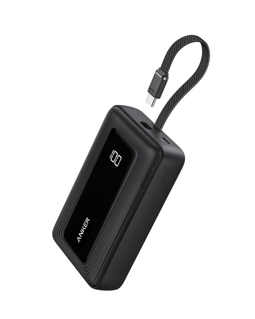 Anker Zolo Power Bank,20,000mAh 30W Portable Charger with Built-in USB-C