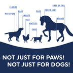 Musher's Secret Dog Paw Wax 60g – Moisturizing Dog Paw Balm – Helps Protect & Heals Cracked Paws – Creates an Invisible Paw Protectors Barrier – All-Natural Nose & Paw Balm with Vitamin E