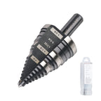 Jerax tools 1/4"-1-3/8" M2 Step Drill Bit Unibit for Hole Drilling 5 Sizes