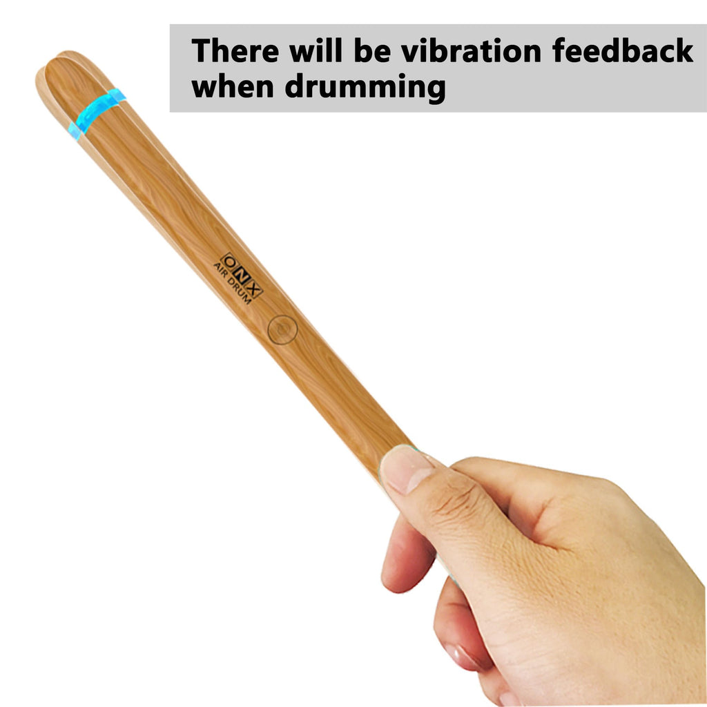 Electric Drumsticks Air Drum Sticks 4rd Gen Virtual Air Drum with Drumsticks, Pedals, Bluetooth and 8 Sounds, Electronic Drum Set for Adults, Children, Gift