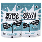 Molly's Suds Original Laundry Detergent Powder | Clean Laundry Detergent Powder for Sensitive Skin | Simple, Effective Ingredients, Stain Fighting | 240 Loads (Unscented)