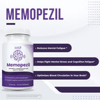 Memopezil – Vitamins A, B, C, D, E & Botanicals – 60 Ct, 6 Month Supply