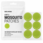 Gentle Patches Natural Essential Oil Outdoor Support - Citronella & Lemongrass Summer Aromatic Patches for Kids and Adults - Plant-Based Protective Shield - 36 Count Travel Essentials for Camping