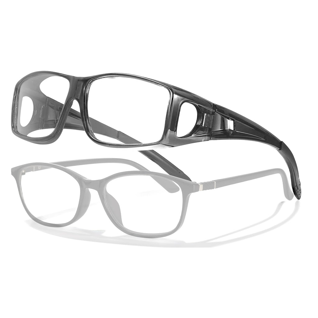 LVIOE Fit Over Blue Light Blocking Glasses and Computer Eyewear- Wear Over Prescription Glasses/Reading Glasses/RX Glasses