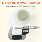 Cake Collars 8 x 600inch (5.9 mil thick) Transparent Acetate Sheets Rolls for Baking Surrounding Edge Decorating