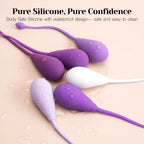 Tracy's Dog Kegel Weights System - Progressive Strength Training Set of 6 Premium Silicone Balls for Women Pelvic Floor Exercise, Ergonomic Design, for Beginners & Advanced, Olin