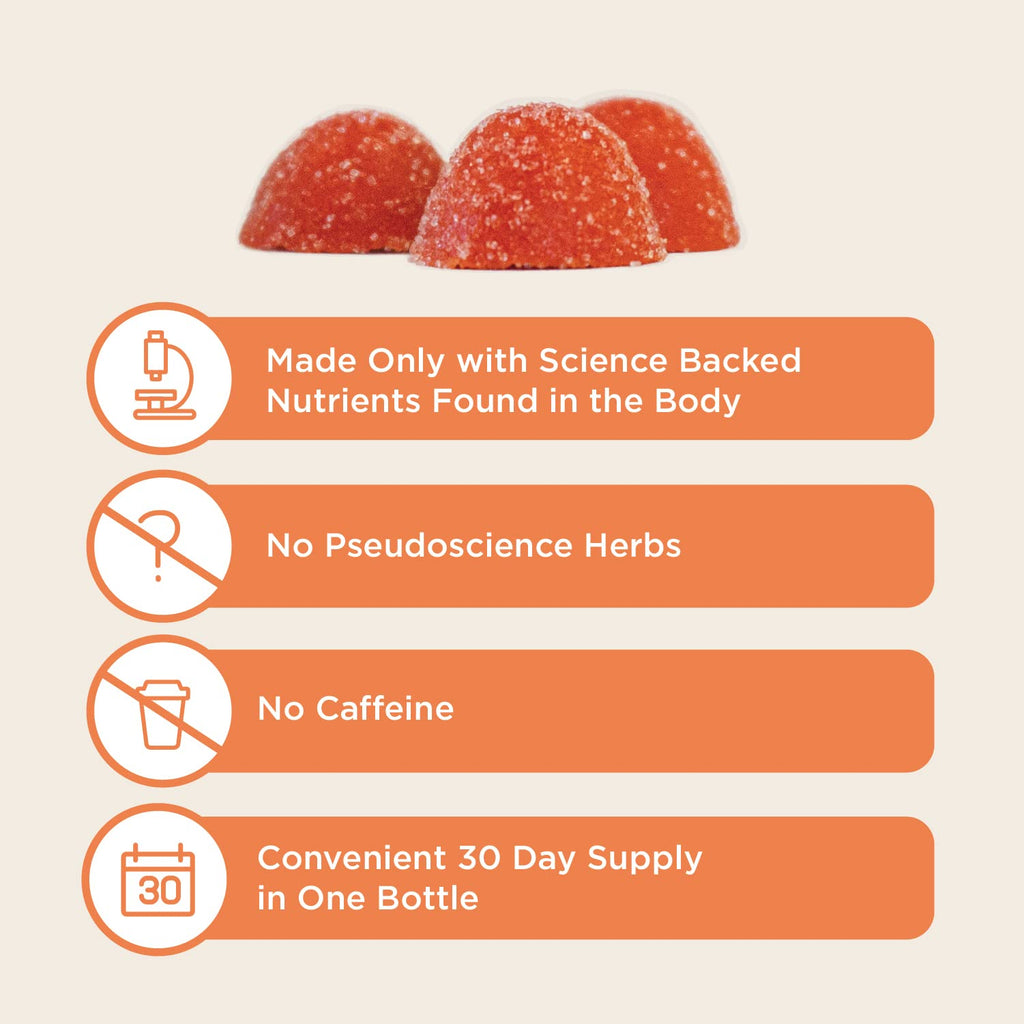 Brainiac Kids Daily BrainPack Gummies, Supports Brain Health with Omega 3 DHA EPA DPA, Choline, B6 & B12 and Lutein for Eye Health with Immune Support, Citrus Berry Flavor, 90 ct