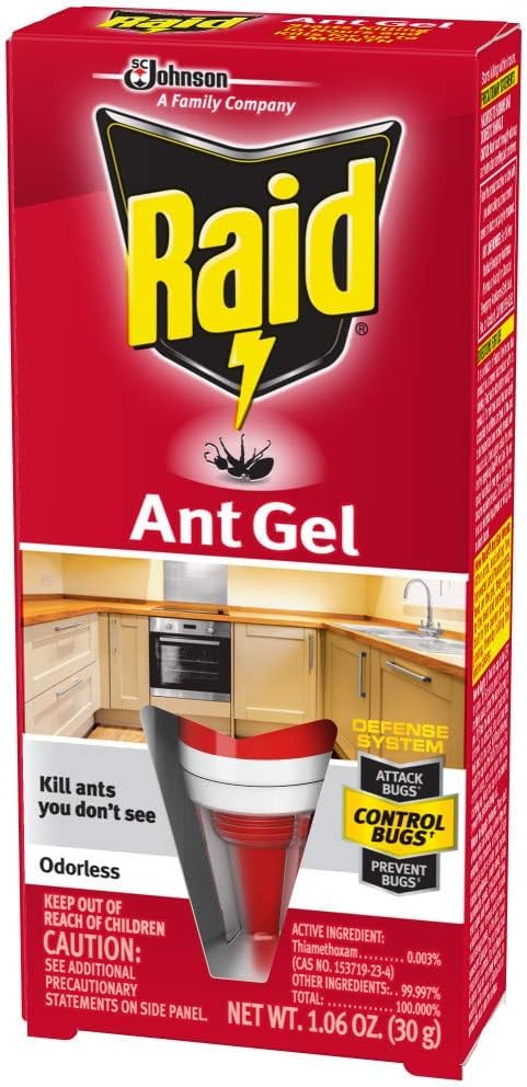 Raid Ant Gel, Kills Ants You Don't See 1.06 Ounce (Pack of 2)