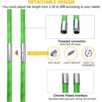 30 Feet Tree Pole Pruner Manual Branches Trimmer Tree Branch Garden Tools Loppers Hand Pole Saws Extendable Height Adustable System for Sawing and Shearing