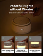 Momcozy Sound Machine for Baby-20 Soothing Sounds & Touch Warm Light Portable White Noise for Kids & Adults for Sleeping Timer and Memory | Ideal Travel Companion & Nursery Must-Have