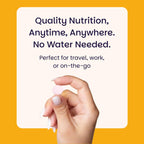 EZ Melts Vitamin C - Daily Vitamin for Antioxidant & Immune Support - No Artificial Flavors - Non-GMO & Sugar-Free - Orange Citrus - 60 Dissolvable Tablets (30 Servings)