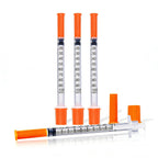 1ml/cc 30G 1/2" Syringe, Laboratory Syringes, Pack of 100