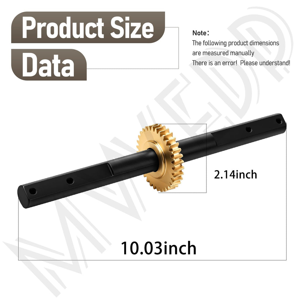 4651 Replacement Tiller Shaft Tine Assembly Compatible with Earthquake