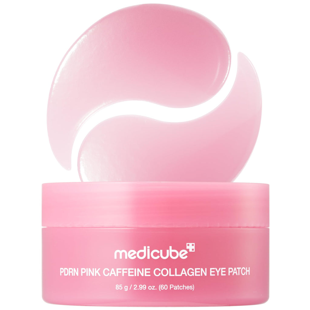 medicube Hydrogel Eye Patches with PDRN, Caffeine & Collagen (60 Counts)