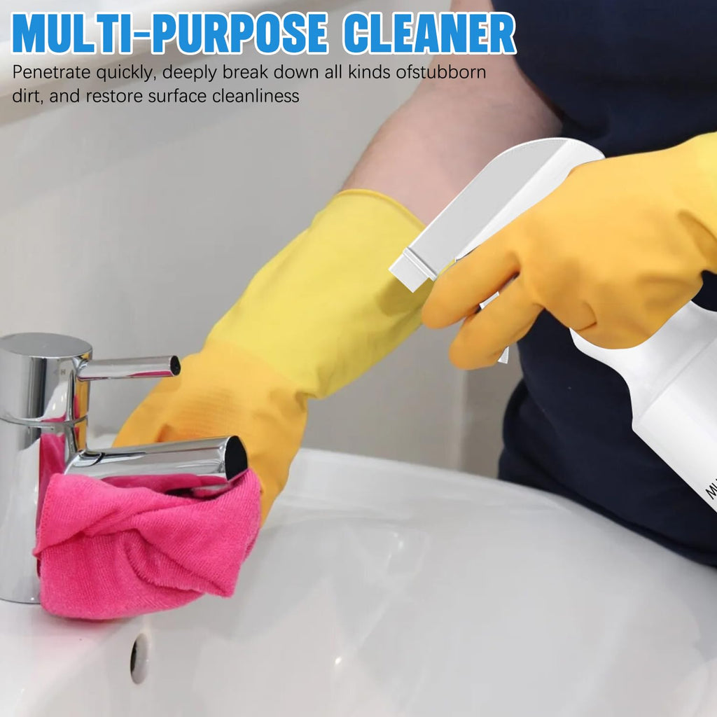 cuoct 2Pcs R & W Multi Purpose Cleaner, Brazilian Waves Multi Purpose Cleaner,R and W Luxurious Scent, All-purpose Rinse-free Cleaning Spray,Multipurpose Bathroom Foam Cleaner