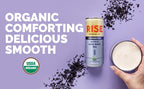 RISE Brewing Co. London Fog Earl Grey Tea, Oat Milk Nitro Latte, Vegan, USDA Organic, Non-GMO, Clean Energy, 7 fl. oz. Cans (12 Pack)